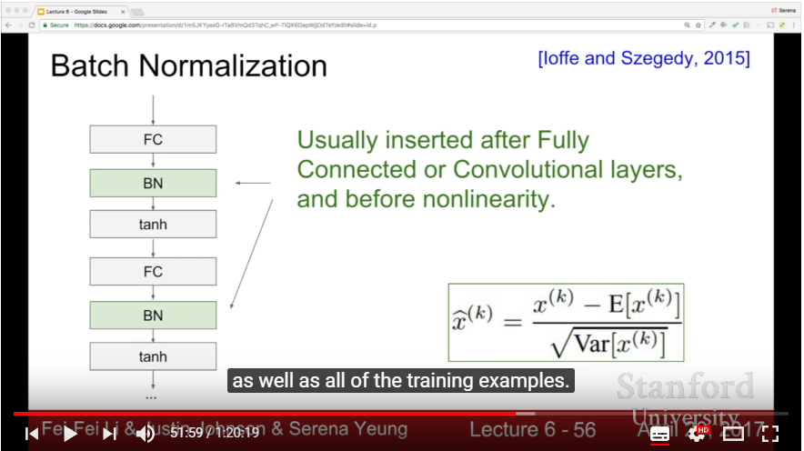 Batch Normalization 2